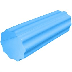 B31596 Ролик массажный для йоги (синий) 30х15см.