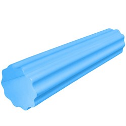 B31598-1 Ролик массажный для йоги (синий) 60х15см.