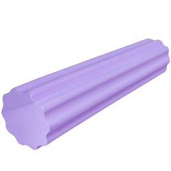 B31598-7 Ролик массажный для йоги (фиолетовый) 60х15см. - фото 22053