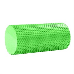 B31600 Ролик массажный для йоги (зеленый) 30х15см. - фото 22059
