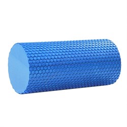 B31600 Ролик массажный для йоги (синий) 30х15см.