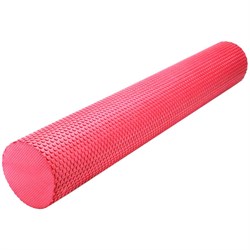 B31603-3 Ролик массажный для йоги (красный) 90х15см.