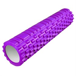 HKYR601-C1 Ролик для йоги 60х15см (фиолетовый) - фото 22116