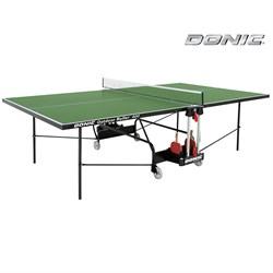 Всепогодный Теннисный стол Donic Outdoor Roller 400 зеленый - фото 22845