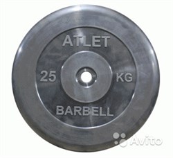 Диск Атлет 25 кг, 31мм - фото 23620