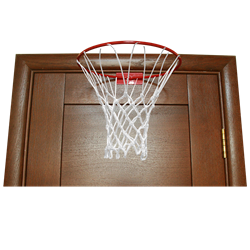 Кольцо баскетбольное (на дверь) d - 22 см. - фото 23789
