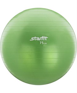 Мяч гимнастический GB-101 75 см, антивзрыв, зеленый - фото 26485