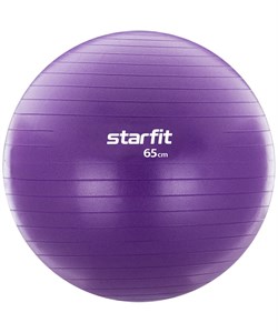 Мяч гимнастический GB-106, 65 см, 1000 гр, фиолетовый - фото 26502