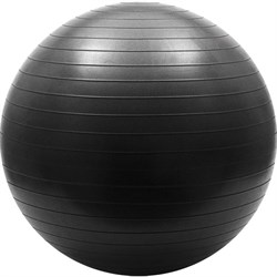 FBA-75-8 Мяч гимнастический Anti-Burst 75 см (черный) - фото 26931