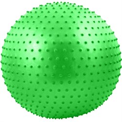 FBM-65-3 Мяч гимнастический Anti-Burst массажный 65 см (зеленый) - фото 26958