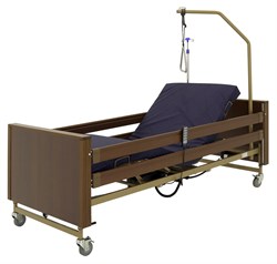 Кровать электрическая Med-Mos YG-1 5 функций (КЕ-4024М-21) Коричневый - фото 33245