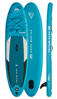 Надувная SUP-доска Aqua Marina Vapor 10&#39;4&quot; с насосом, веслом и страховочным лишем