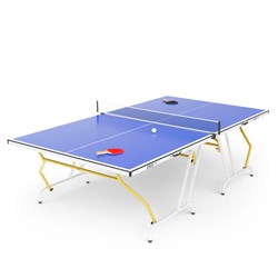 Теннисный стол UNIX Line Simple Indoor 12mm MDF (Blue) - фото 60385
