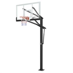 Баскетбольная стойка стационарная UNIX Line B-Stand-PC 72x42 R45 H230-305 см - фото 62093