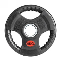 Диск 51 мм. обрезиненный 5 кг. VictoryFit VF-S510500 - фото 63058