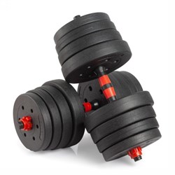 Гантели разборные с грифом, 30 кг. (2 шт. х 15 кг.) VictoryFit VF-DС300 - фото 66161