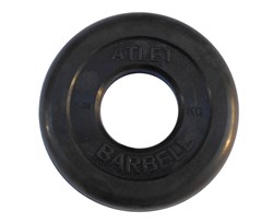 Диск обрезиненный BARBELL ATLET 1.25 кг / диаметр 51 мм - фото 67348