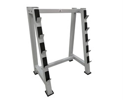 Стойка для хранения 5 грифов DFC Powergym RA769G серый - фото 67620