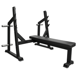 Скамья для жима горизонтальная BRONZE GYM PARTNER AL-304L - фото 71844