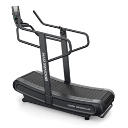 Беговая дорожка профессиональная инерционная механическая BRONZE GYM T940M CATERPILLAR (new) - фото 73977