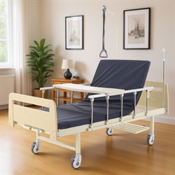 Кровать механическая Med-Mos Е-8 (ЛДСП светлое дерево) - фото 75204