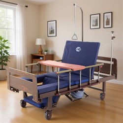 Кровать механическая Med-Mos YG-6 (ЛДСП венге) - фото 75271