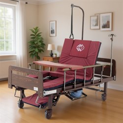 Кровать механическая Med-Mos YG-5 (ЛДСП венге) - фото 75304