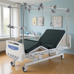Кровать механическая Med-Mos Е-1 (ABS) – надежность и комфорт для пациентов - фото 75457