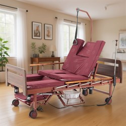 Кровать электрическая Med-Mos YG-3 (ЛДСП коричневый) - фото 75639