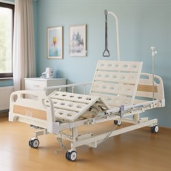 Кровать электрическая Med-Mos DB-6 (ABS) с аккумулятором для стационаров и домашнего ухода - фото 75657