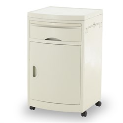 Тумбочка прикроватная Med-Mos BLZ-016 (ПТ-003Д) белый - фото 76595