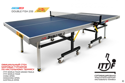 Стол теннисный Start Line Double Fish 233 синий - фото 77270