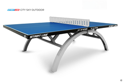 Стол теннисный Start Line City SKY Всепогодный Синий - фото 77622