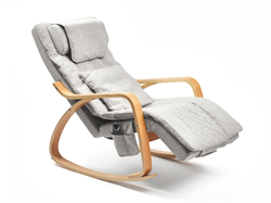 Массажное кресло-качалка Senzo Amaya Grey - фото 77826