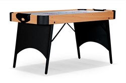 Игровой стол - аэрохоккей "Rider" 5 ф (светло-черный, складной) - фото 81873