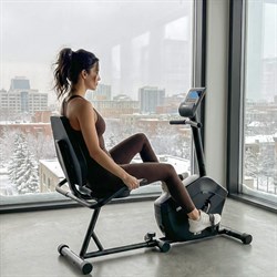 Горизонтальный велотренажер UNIX Fit BR-340E Compact - фото 83901