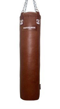 Мешок боксерский набивной TOTALBOX кожа 35*180-85 корич - фото 85174
