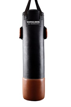 Мешок для ММА набивной с ручками GEL TECHNOLOGY TOTALBOX кожа 30*120-45 черн/корич - фото 85336