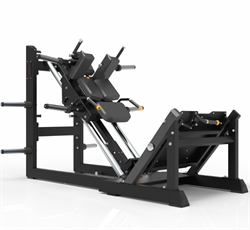 Impulse ECP617 Гакк машина 2 в 1 классическая + угловая, с регулируемой платформой профессиональный тренажер - фото 86531