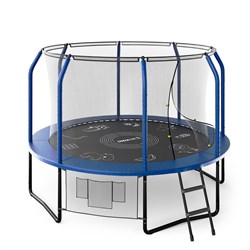 Батут UNIX Line Премиальный с играми / Supreme Game 10 ft (305 см) синий - фото 87898