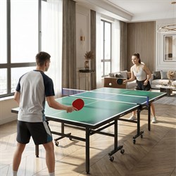 Теннисный стол UNIX Line для помещений Indoor 16 мм MDF зеленый - фото 88171