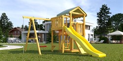 Детская площадка Савушка Мастер 1 ® Плюс (горка 3 метра) - фото 88220