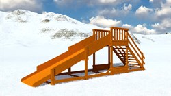 Заливная горка Markvel Зима 1 - фото 94604