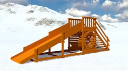 Заливная горка Markvel Зима 2 - фото 94608