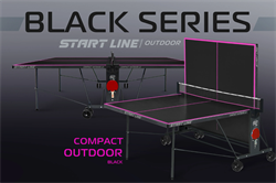 Стол теннисный Start Line Compact-2 LX Всепогодный 6 black - фото 94861
