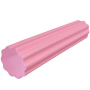 B31598-2 Ролик массажный для йоги (розовый) 60х15см.