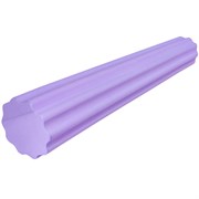 B31599-7 Ролик массажный для йоги (фиолетовый) 90х15см.