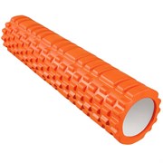E29383-4 Ролик для йоги (оранжевый) 60х14см ЭВА/АБС