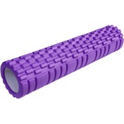E29390 Ролик для йоги (фиолетовый) 61х13,5см ЭВА/АБС