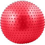 FBM-55-2 Мяч гимнастический Anti-Burst массажный 55 см (красный)